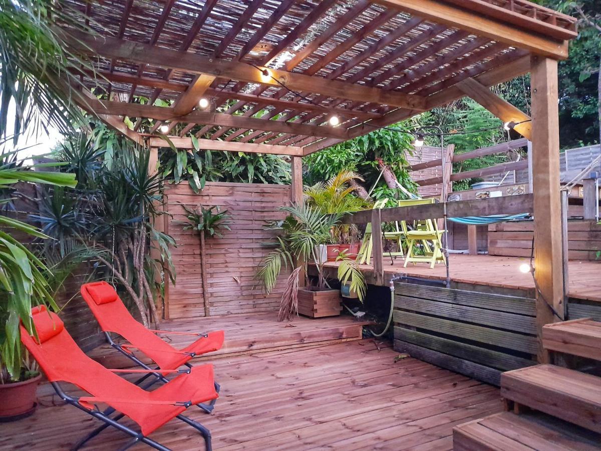 Studio Frangipani Dans Villa Fleurs Des Iles Le Vauclin Exterior photo