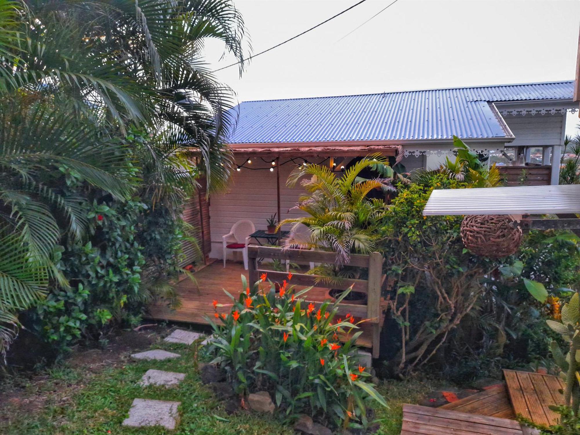 Studio Frangipani Dans Villa Fleurs Des Iles Le Vauclin Exterior photo